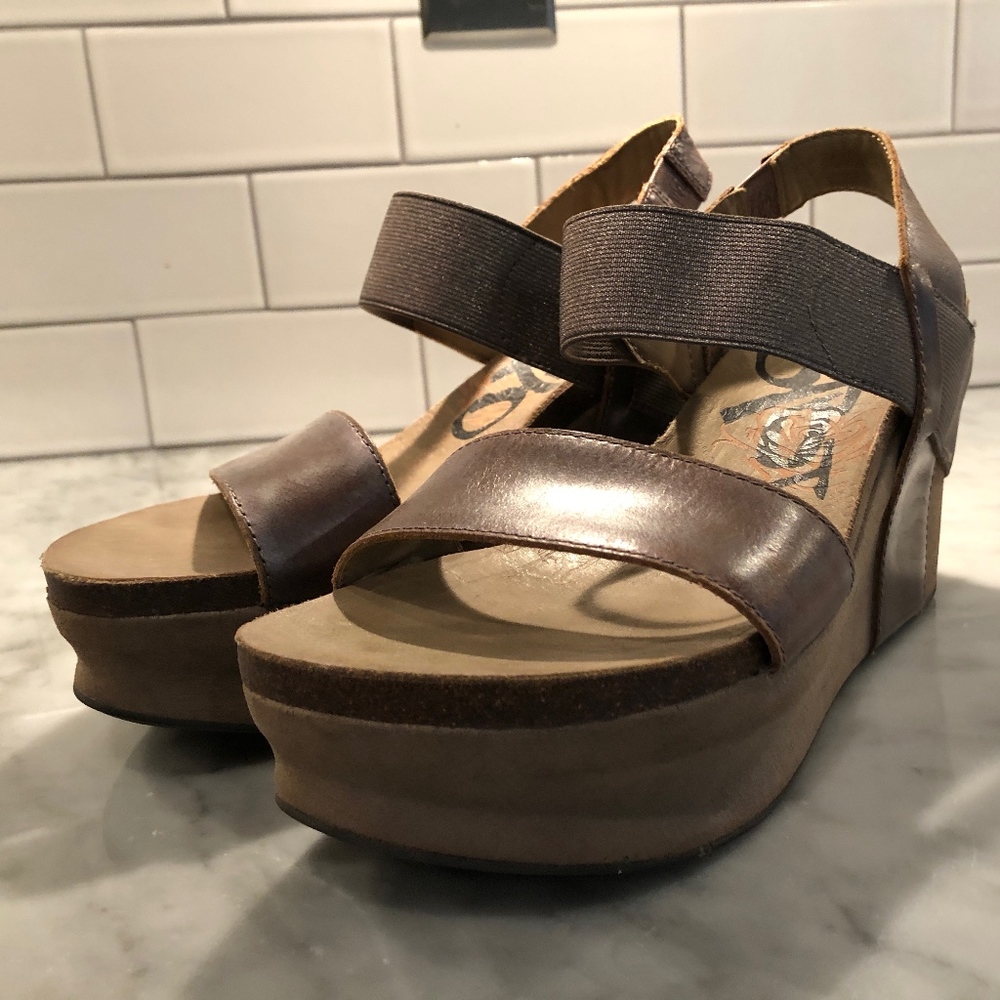 OTBT Bushnell Wedge / Platform in Pewter